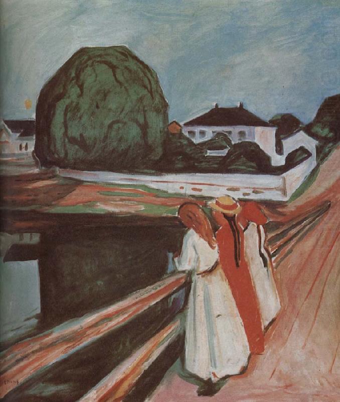 The Children on the bridge, Edvard Munch